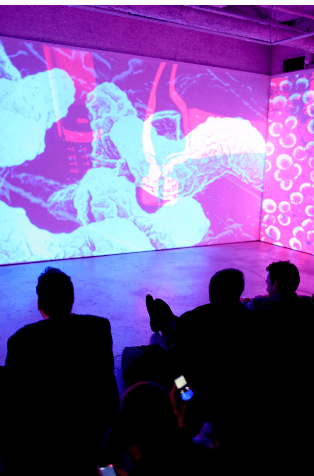 bruno levy artist ouroboros installation ise cultural foundation